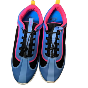 Vionic Waterproof Bungee Lace Sneakers Guinn Azure womens Size 10